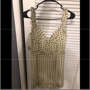 for love and lemons sweetheart front tie dress